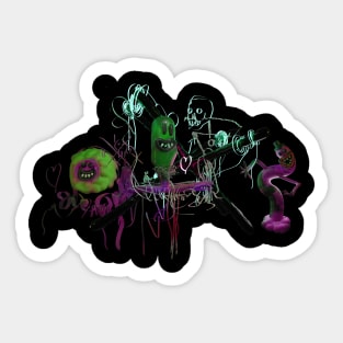 Veg Heads Sticker